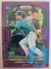 2021 Prizm Rookie Jarred Kelenic Seattle Mariners Purple Prizm #81